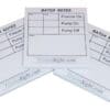 Three batch notes are shown on top of each other.